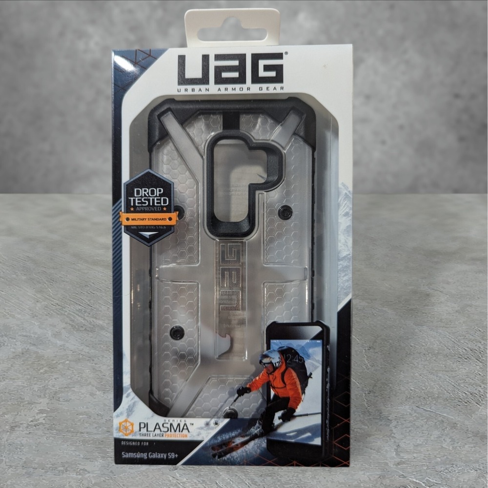 G8. UAG Urban Armor Gear Plasma Series Case Samsung Galaxy‎ S9+ Color- Ice